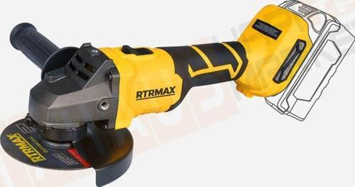 Rts5050 Akülü Avuç Taşlama Kömürsüz 115mm 8.500rpm 2x4 Ah Akü S-lion