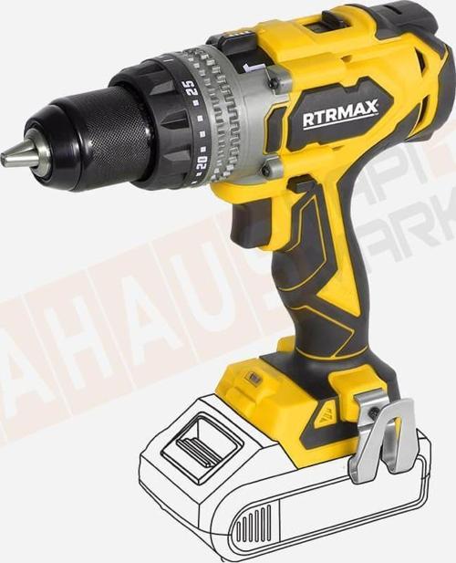 RTX3020 Akülü 150 NM 2 x 4 AH Plus Akü Darbeli Matkap