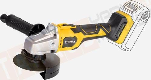 RTX3060B 2X4AH Avuç TAŞLAMA115MM 10.000RPM - Akü ve Şarj Cihazı Hariç