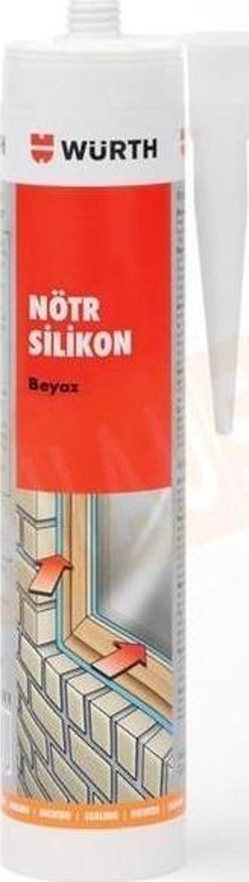 Nötr Silikon şeffaf 310 ml