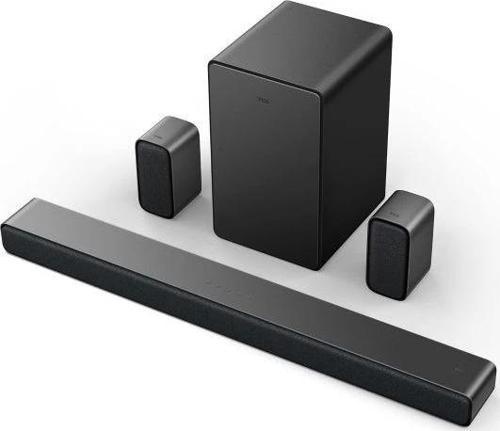 Kablosuz Subwoofer'lı TCL 5.1 Kanal Ses Çubuğu (Q6510) Black
