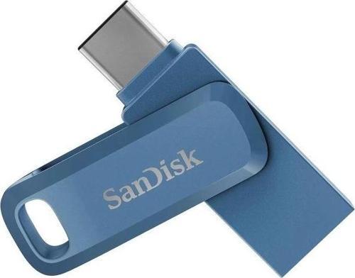SanDisk Ultra Dual Drive Go USB Type-C Flash Bellek Mavi 128 GB