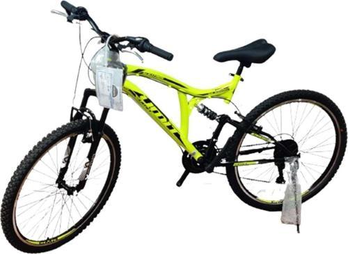 2457 24 Albatros Msv V 21 Shm Bisiklet (siyah Lıme)