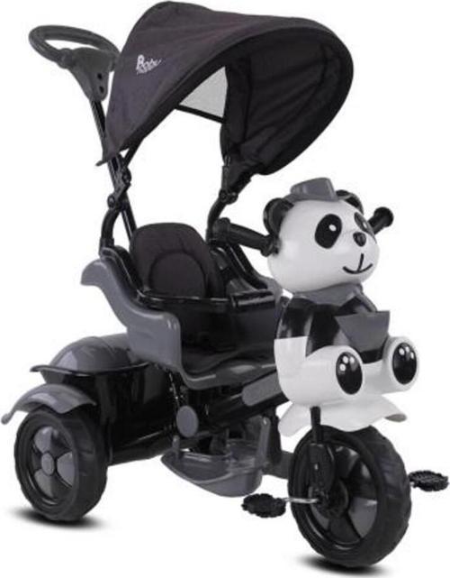 127 Little Panda Gri 3 Tekerlekli Bisiklet