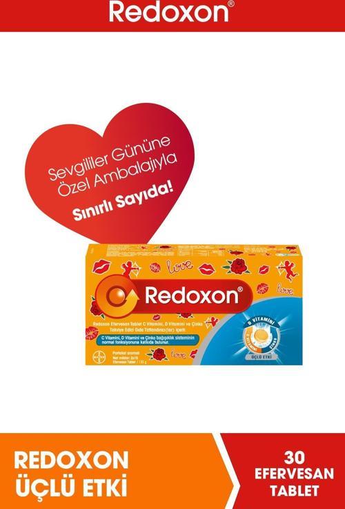 Üçlü Etki 30 Efervesan Tablet -Sevgililer Günü Özel Paketi I 1000 Mg C Vitamini, D Vitamini, Çinko