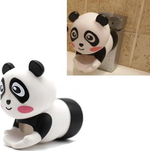 Panda Figürlü Çocuklar İçin Eğitici Musluk Uzatma Başlığı
