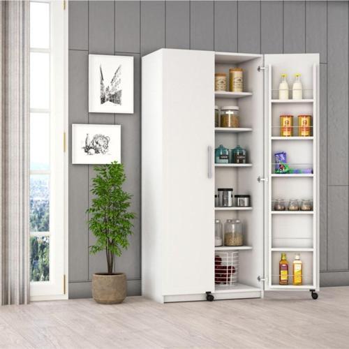 %100 MDFLAM Mutfak Kiler Dolabı Beyaz Mk-01