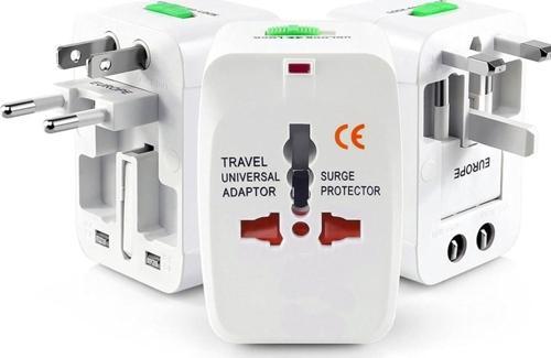 Universal Akım Korumalı Çevirici Seyahat Türk İngiliz Amerikan Asya Avrupa Çoklu Fiş Başlık Adaptör