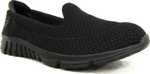 Siyah Bağcıksız Sneaker Aqua Spor Ayakkabı