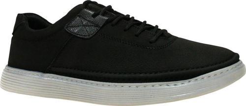 Siyah Bağcıklı Anatomik Comfort Casual Ayakkabı