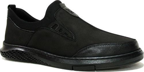 Siyah Bağcıksız Anatomik Comfort Casual Ayakkabı