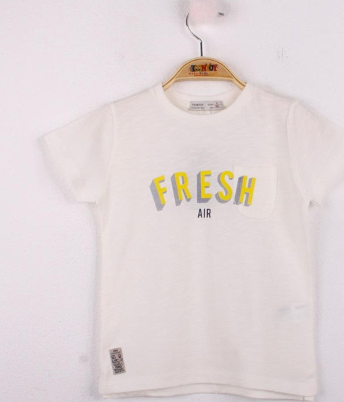 Toontoy Erkek Çocuk Fresh Baskılı Tişört