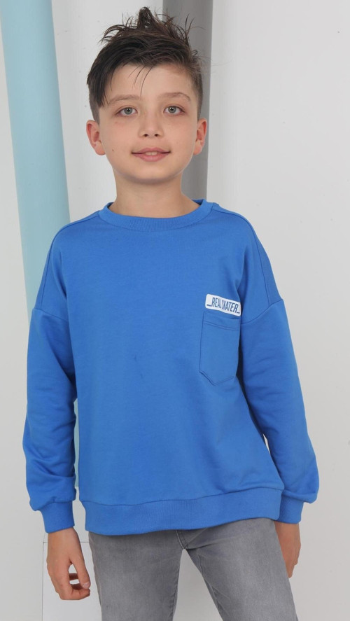Toontoy Erkek Çocuk Baskılı Sweatshirt