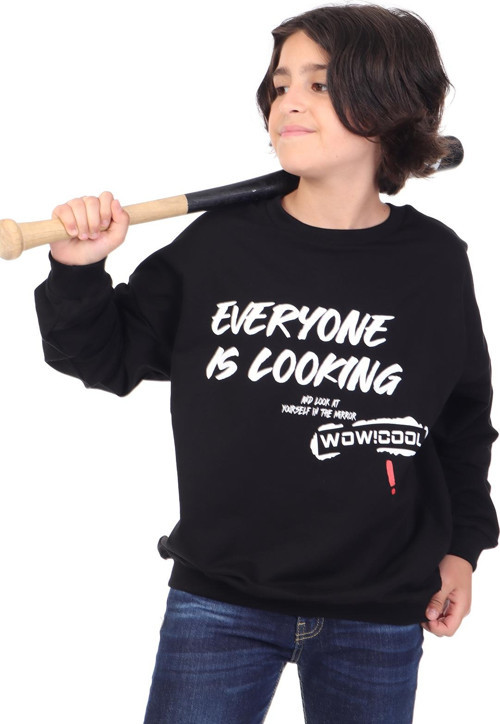Toontoy Erkek Çocuk Baskılı Sweatshirt