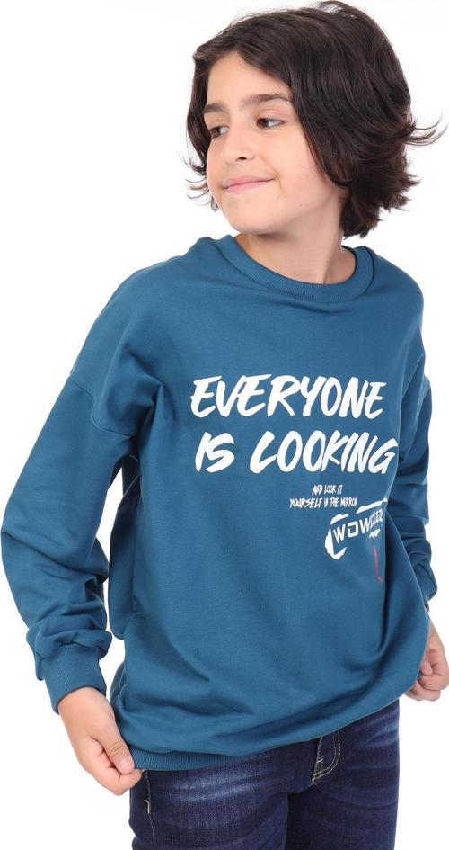 Toontoy Erkek Çocuk Baskılı Sweatshirt