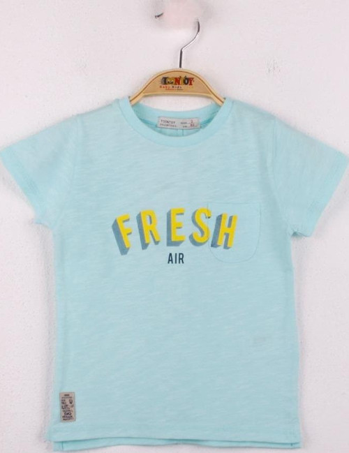 Toontoy Erkek Çocuk Fresh Baskılı Tişört