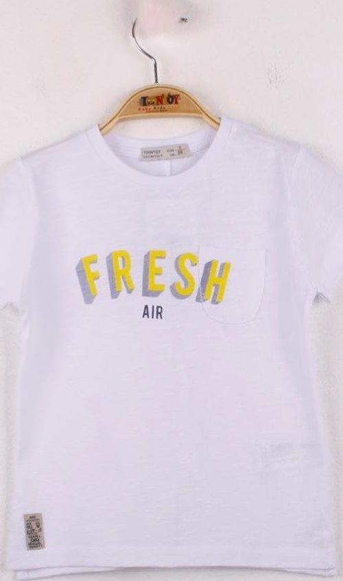 Toontoy Erkek Çocuk Fresh Baskılı Tişört