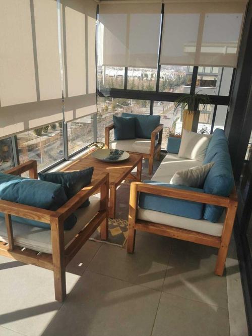 3+1+1 Bahçe Balkon Teras Oturma Grubu