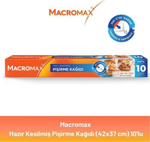 Hazır Kesilmiş Pişirme Kağıdı 10'lu