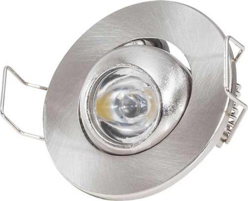 1W BEYAZ LED SPOT ARMATÜR (SATEN KASA)