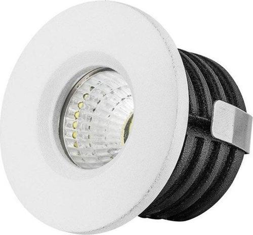 3W BEYAZ LED YILDIZ SPOT ARMATÜR (BEYAZ KASA)