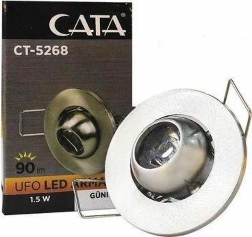 1,5W AMBER HAREKETLİ YILDIZ SPOT (SATİN KASA)