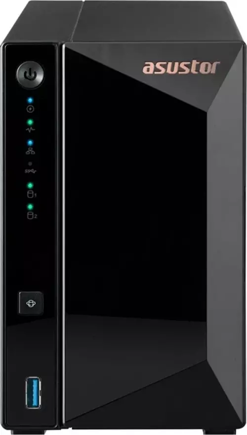 AS3302T V2 2 Slot Tower Nas 2gb Ddr4 Realtek 1.4 Quad
