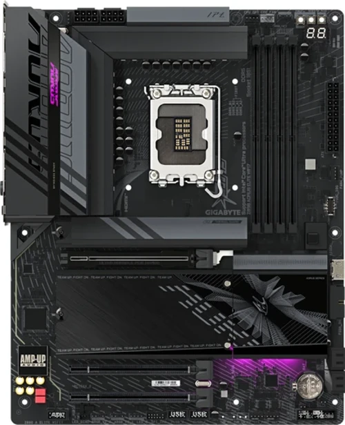 Gıgabyte Z890 A Elıte Wıfı7 Atx Anakart, Intel Z890 Chipset, Ddr5 Bellek, Lga 1851 Soket Tipi