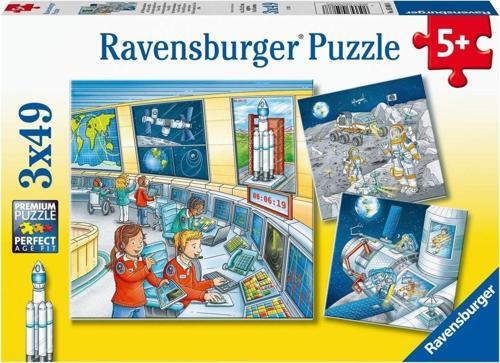 3X49 Parça Puzzle Tom'la Uzayda 050888