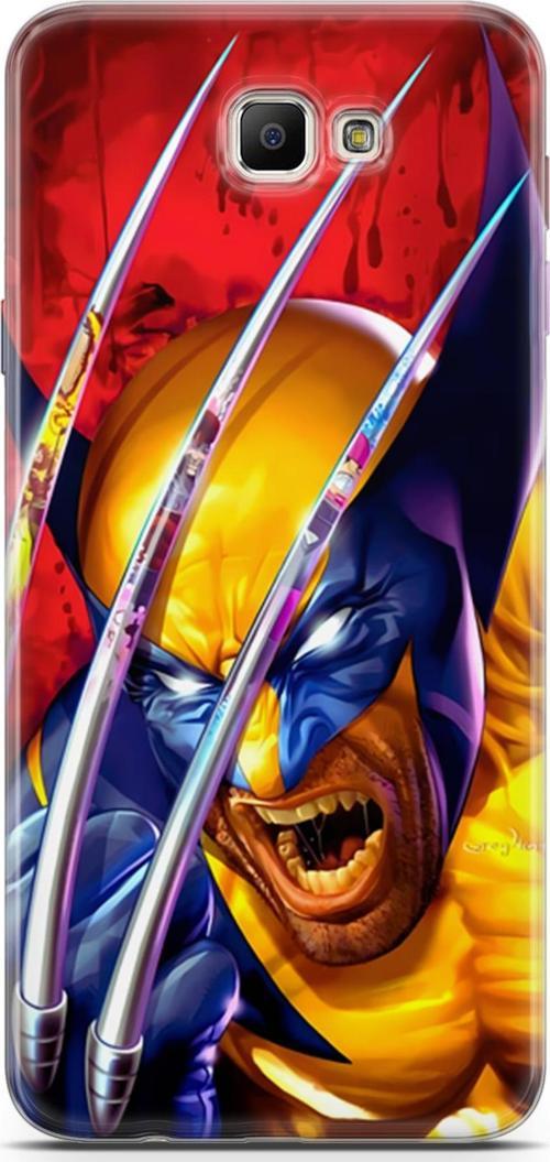 Galaxy J7 Prime Uyumlu Kılıf Yapayzeka 7 Wolverine Desenli Kılıf