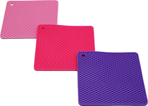 KARE SİLİKON NİHALE - KAMBURA BASTI KALIP 18CM-Findit