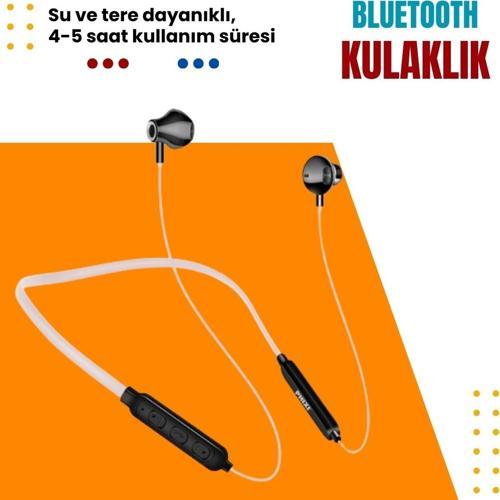 Basic BL725 IPX5 Boyundan Askılı Bluetooth Kulaklık - 4-5 Saat Kullanım Süresi, HD Ses ve Suya