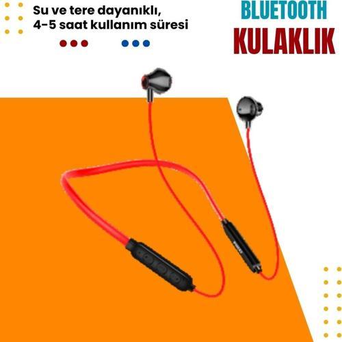 Basic BL725 IPX5 Boyundan Askılı Bluetooth Kulaklık - 4-5 Saat Kullanım Süresi, HD Ses ve Suya