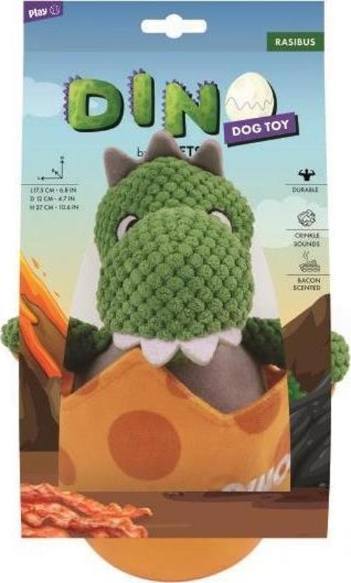 PLAY DİNO RASIBUS PASTIRMA AROMALI KÖPEK OYUNCAĞI