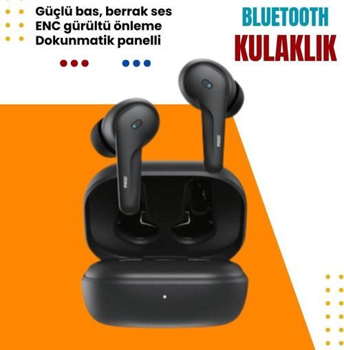Force S50 ENC Dokunmatik Panelli Bluetooth Kulaklık - Güçlü Bas, Berrak Ses ve Uzun Pil Ömrü