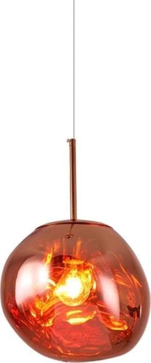 Camlı Sarkıt Avize ve Rose Gold Renkli Avize