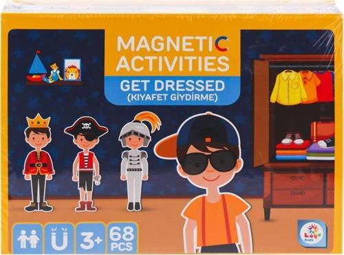 Nessiworld LC7983 Manyetik Aktivite Kıyafet Değiştirme Oyunu -Laçokids