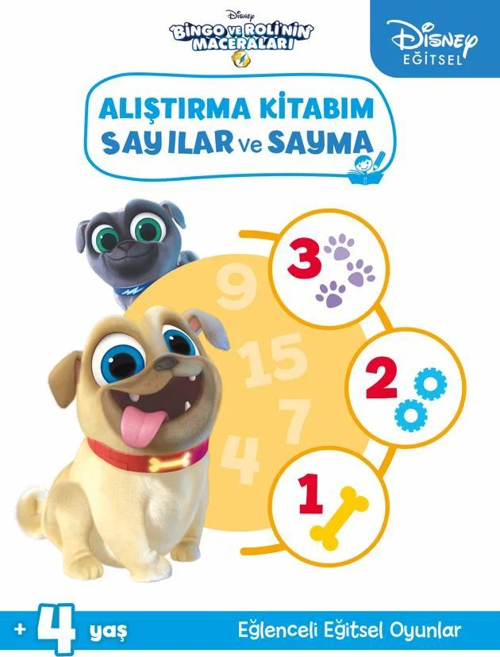 Nessiworld Disney Eğitsel Bingo ve Roli'nin Maceraları Sayılar ve Sayma