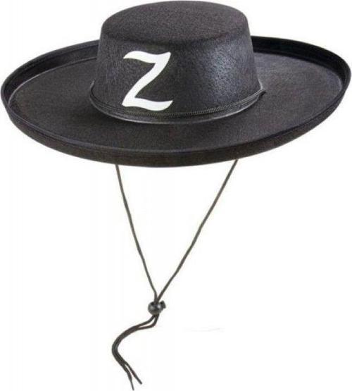 Nessiworld Z Logolu Çocuk Boy Bağcıklı Zorro Şapkası