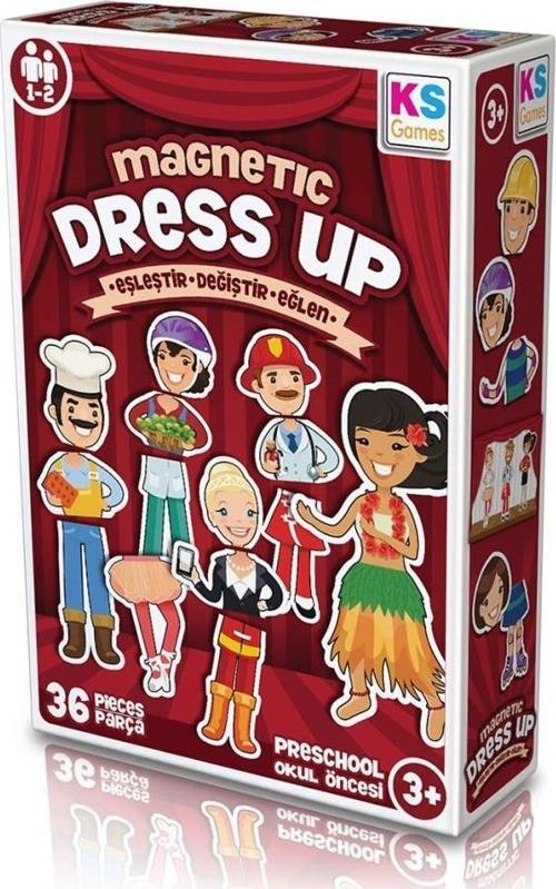 MD174 KS, Magnetic Dress Up - Eşleştir・Değiştir・Eğlen / +3 yaş