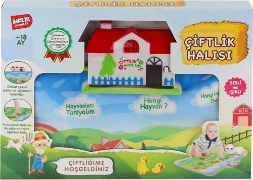 Nessiworld YY-571 A622374TR-U Sesli ve Işıklı Eğitici Çiftlik Halısı -Birliktoys