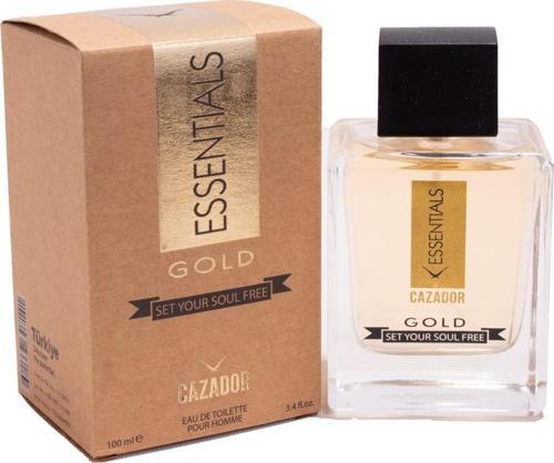 CAZ 9556 Esential Gold 100 Cl EDT Erkek Parfüm Gold