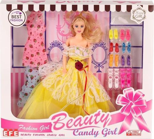 Nessiworld 207 Ayakkabı Setli Candy Girl Bebek -Efe Toys