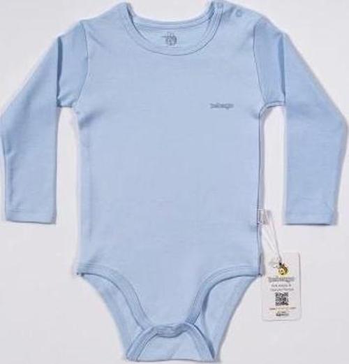 BU4024 Basic Uzun Kol Yaş Body Mavi