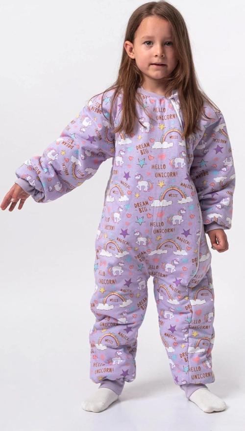 Unicorn Çocuk Uyku Tulumu Mor