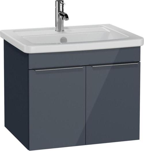 Quadrum 66164 Lavabo Dolabı, Kapaklı, 65 Cm, Antrasit