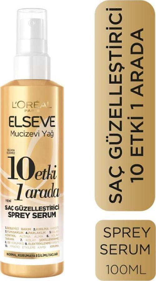 Mucizevi Yağ 10 Etki 1 Arada Saç Güzelleştirici Sprey Serum 150ml