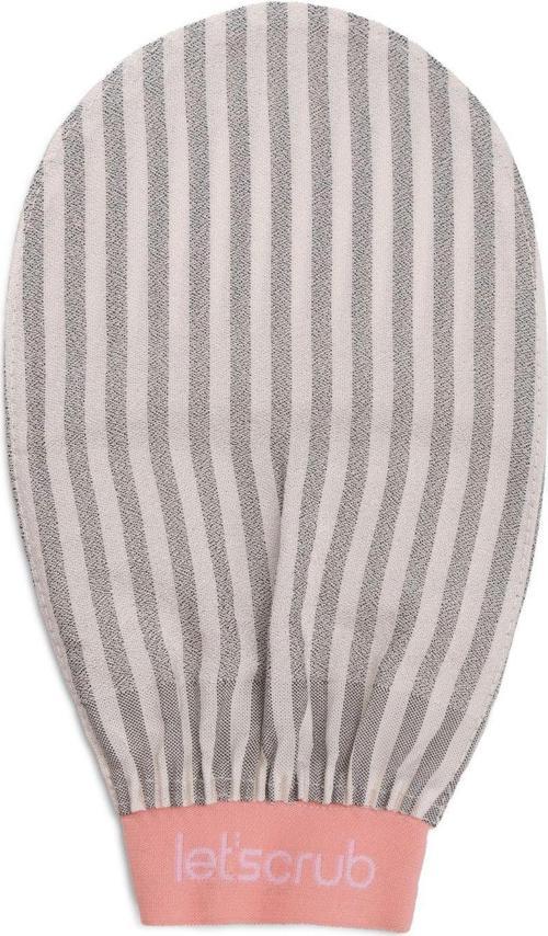 Premium Ekru Zebra Banyo Duş Kesesi Peeling Eldiveni %100 Floş Ipek Normal Ciltler Için 1 Adet