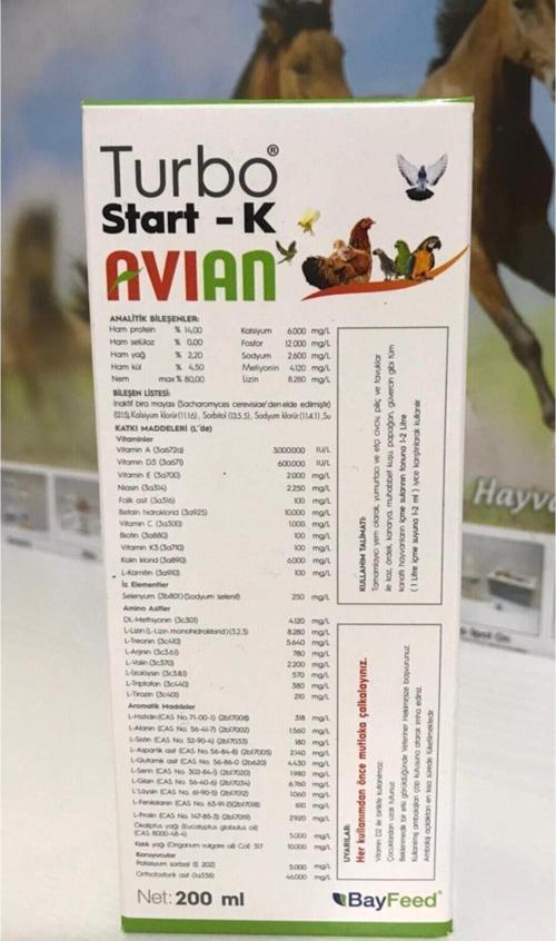 Turbo Start-k Avıan 100ml