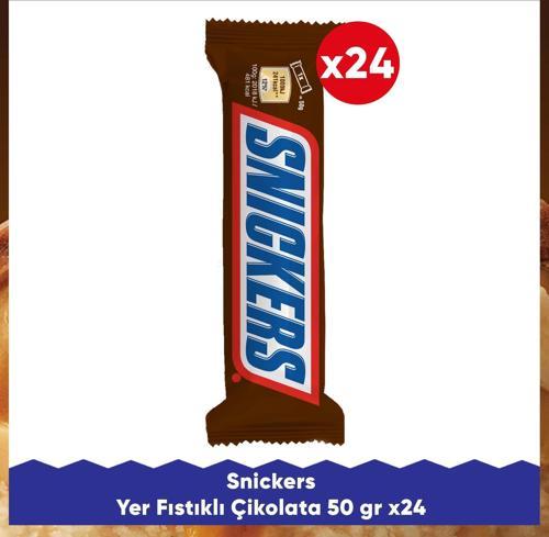 Yer Fıstıklı Çikolata 50 G x24
